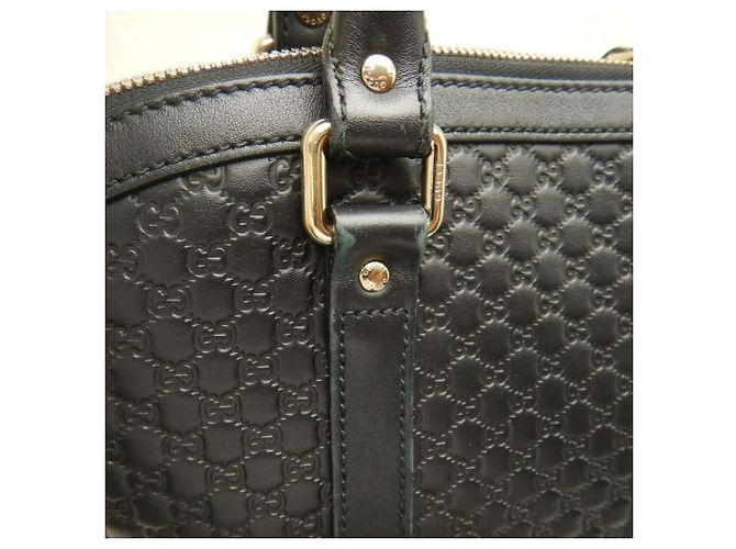 GUCCI Microguccissima Tote Bag Schwarz - Ansicht 14