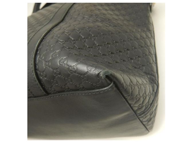 GUCCI Microguccissima Tote Bag Schwarz - Ansicht 23