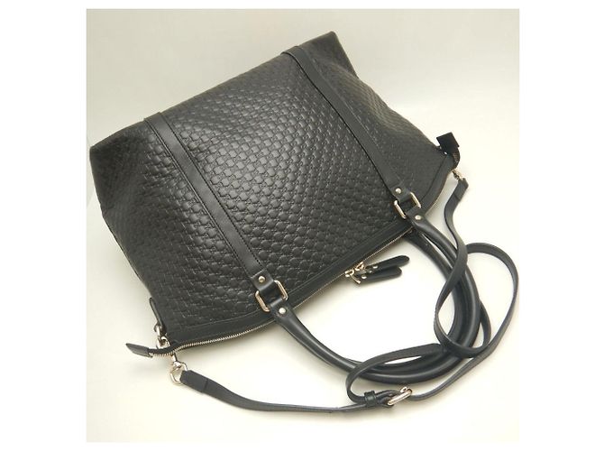 GUCCI Microguccissima Tote Bag Schwarz - Ansicht 3