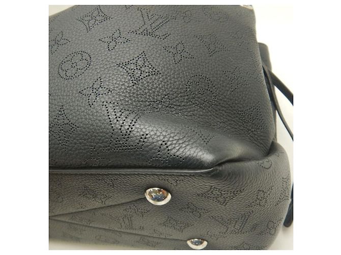Borsa Tote Louis Vuitton Mahina Bella Nero - vista 14