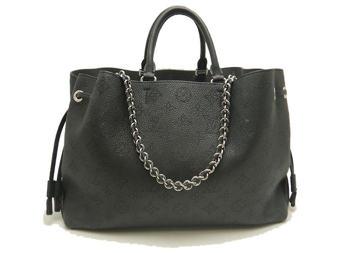 Borsa Tote Louis Vuitton Mahina Bella Nero - vista 2