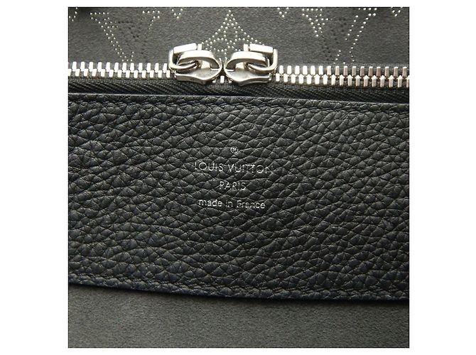 Borsa Tote Louis Vuitton Mahina Bella Nero - vista 23