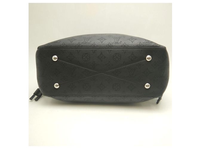 Borsa Tote Louis Vuitton Mahina Bella Nero - vista 6