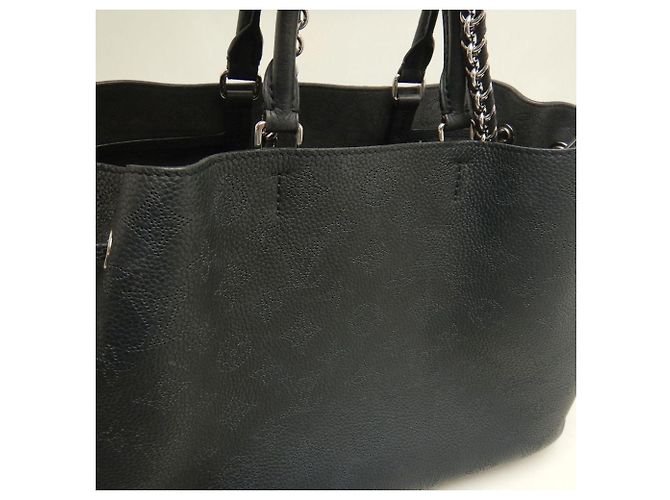 Borsa Tote Louis Vuitton Mahina Bella Nero - vista 7