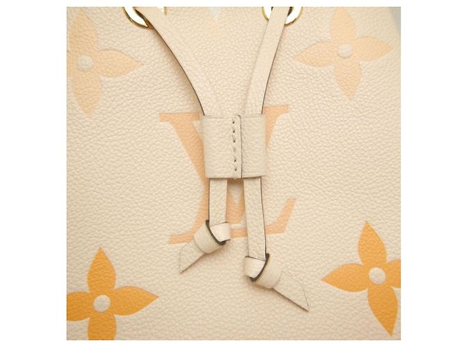 Néonoé Borsa a Spalla Louis Vuitton Monogram Empreinte NeoNoe BB D'oro Crudo - vista 11