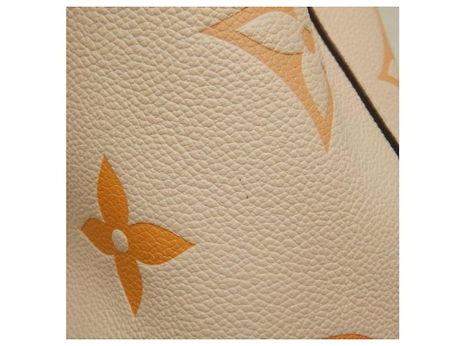 Néonoé Borsa a Spalla Louis Vuitton Monogram Empreinte NeoNoe BB D'oro Crudo - vista 12