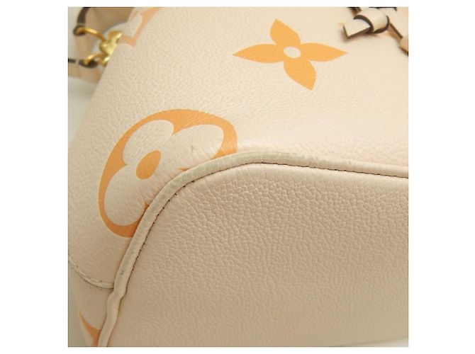 Néonoé Borsa a Spalla Louis Vuitton Monogram Empreinte NeoNoe BB D'oro Crudo - vista 13