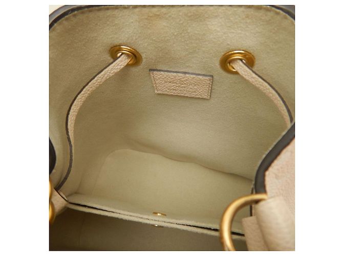 Néonoé Borsa a Spalla Louis Vuitton Monogram Empreinte NeoNoe BB D'oro Crudo - vista 17