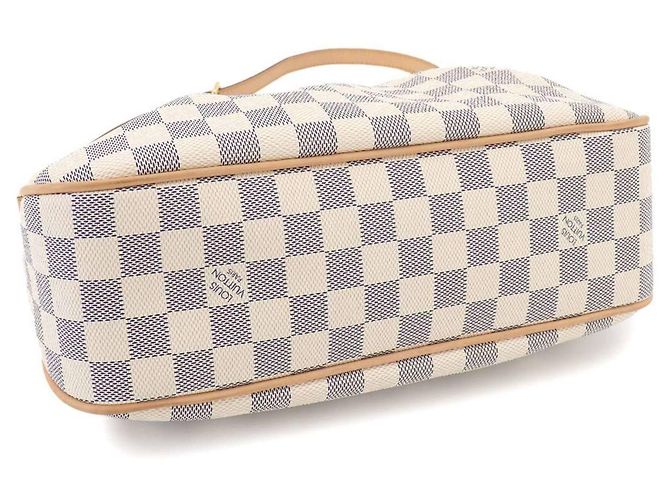 Borsa a Spalla Louis Vuitton Siracusa PM Damier Azur - vista 4