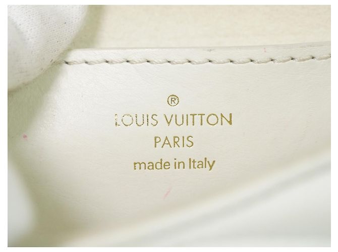 Louis Vuitton New Wave Multi Pochette in pelle trapuntata Bianco - vista 5