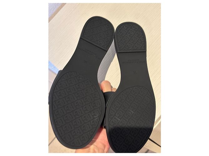 Dolce & Gabbana Ciabatte DG Logo - Nero - vista 5
