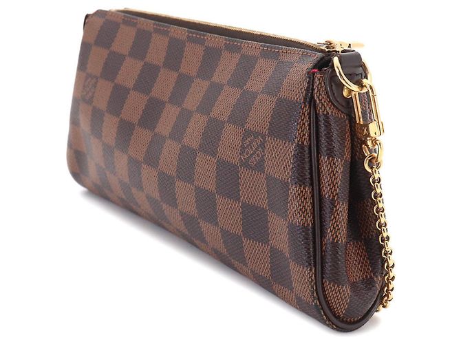 Borsa a mano/a tracolla Louis Vuitton Damier Eva Damier ebene - vista 4