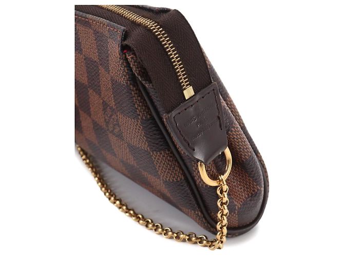 Borsa a mano/a tracolla Louis Vuitton Damier Eva Damier ebene - vista 8