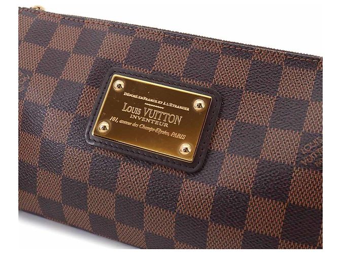 Borsa a mano/a tracolla Louis Vuitton Damier Eva Damier ebene - vista 9