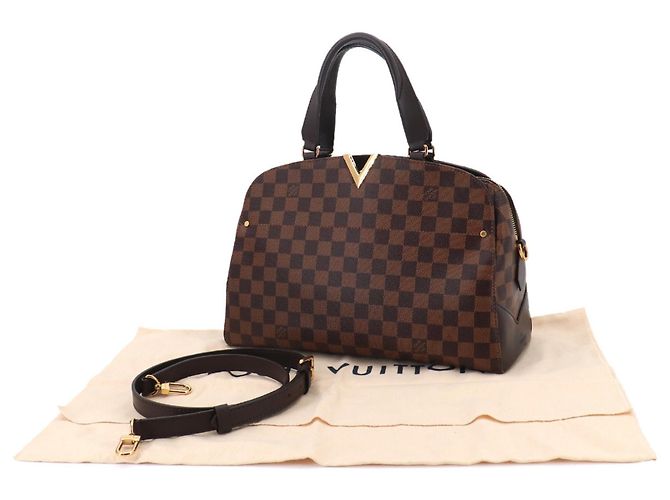Bowling Borsa 2-Way Louis Vuitton Damier Kensington Damier ebene - vista 2