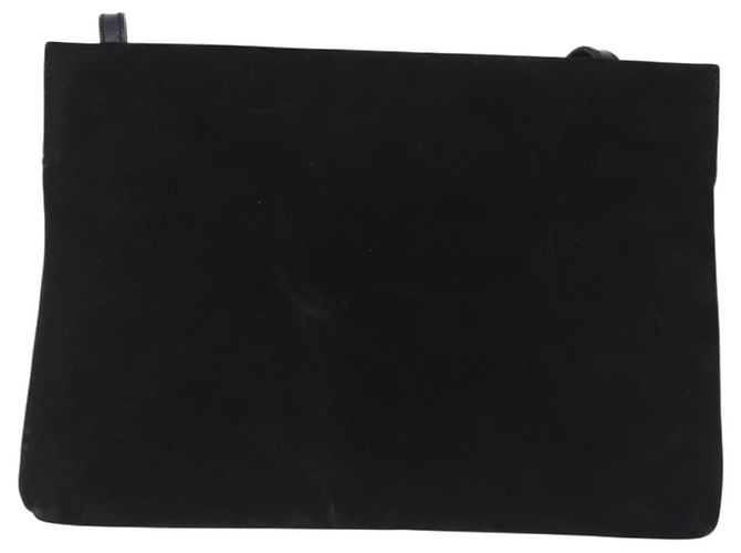 Salvatore Ferragamo Vala Suede Nero - vista 2