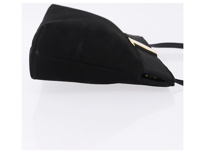 Salvatore Ferragamo Vala Suede Nero - vista 3