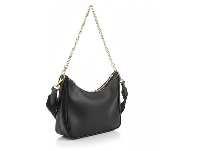 Prada Re-Edition Bolso de hombro de cuero Negro - vista 3