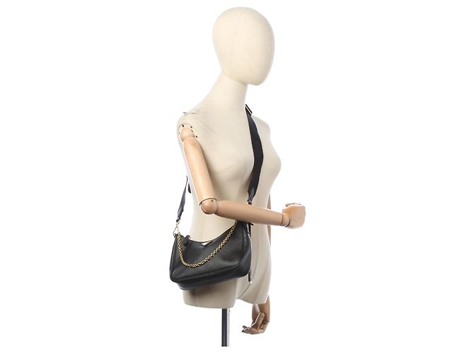 Prada Re-Edition Bolso de hombro de cuero Negro - vista 9