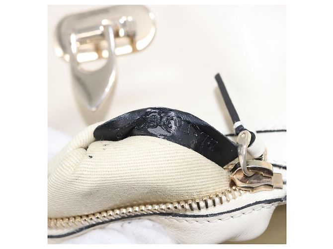 Tote Valentino Garavani Rockstud en cuir souple Small Blanc - vue 6