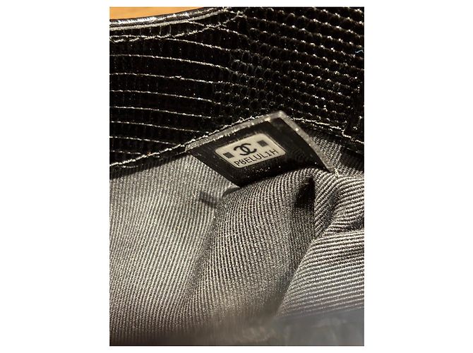 Borsa Chanel 31 Metiers D’art Black Flap Bag con catena Nero - vista 12