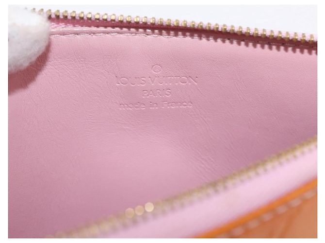 Pochette Louis Vuitton Lexington in pelle lucida Rosa - vista 6