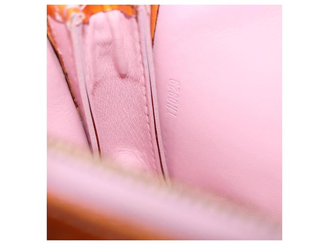 Pochette Louis Vuitton Lexington in pelle lucida Rosa - vista 7