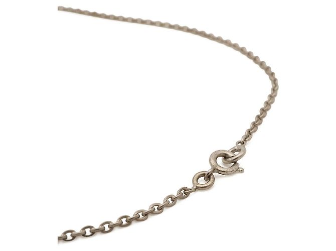 Collana con catena e placca tonda Chanel Coco Mark - vista 6