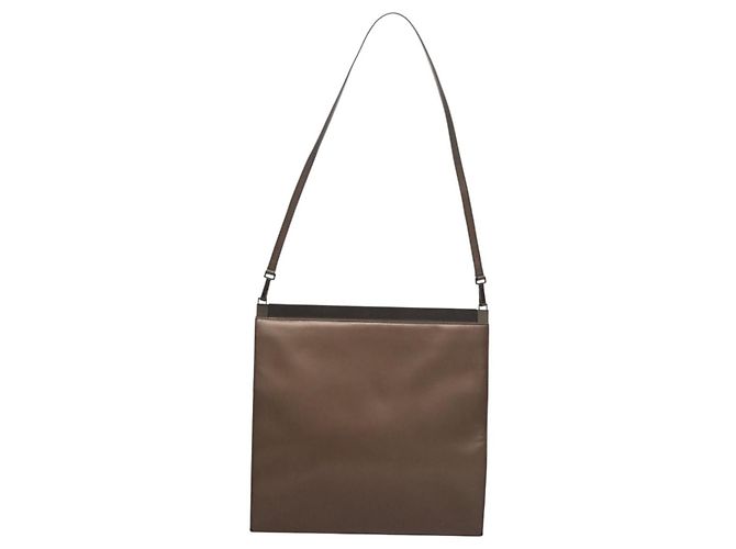 Gucci Pelle Vintage Marrone - vista 2