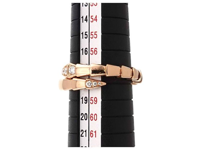 Bulgari Anel de banda Serpenti Viper com diamante Bvlgari - vista 5