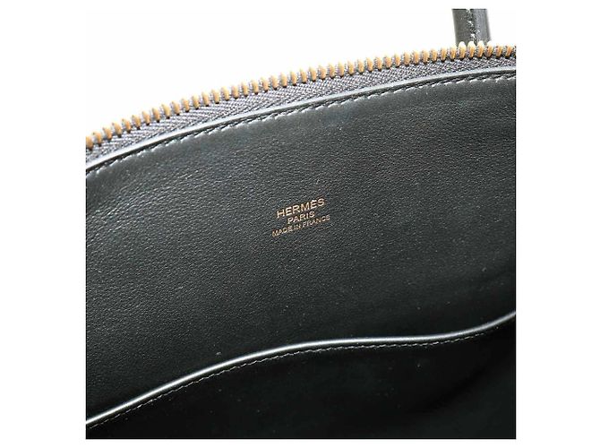 Hermès Hermes Bolide 1923 30 Hand-/Schultertasche Schwarz - Ansicht 8