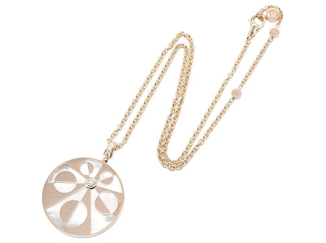 Bulgari Collana Intarsio Bvlgari Bianco D'oro - vista 2