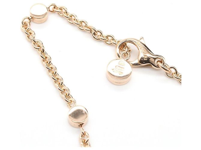 Bulgari Collana Intarsio Bvlgari Bianco D'oro - vista 4