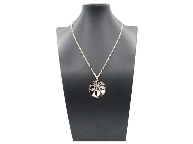 Bulgari Collana Intarsio Bvlgari Bianco D'oro - vista 6