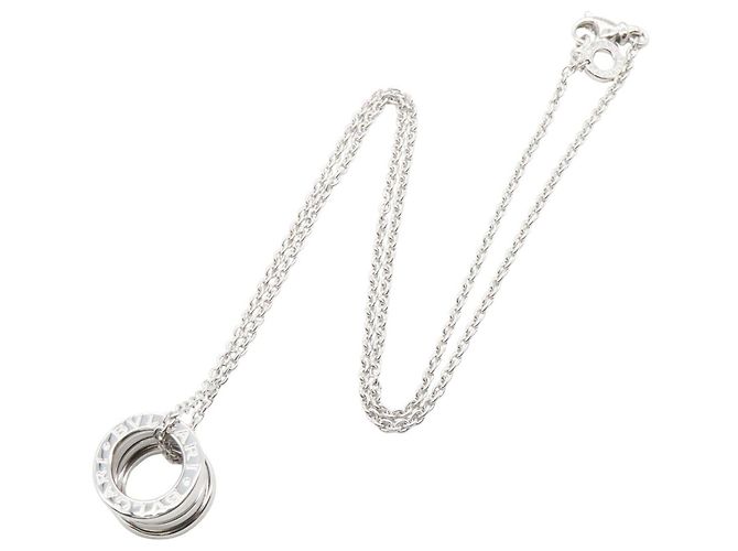Bulgari Collana Bvlgari B-zero1 in oro bianco 18K Argento - vista 2
