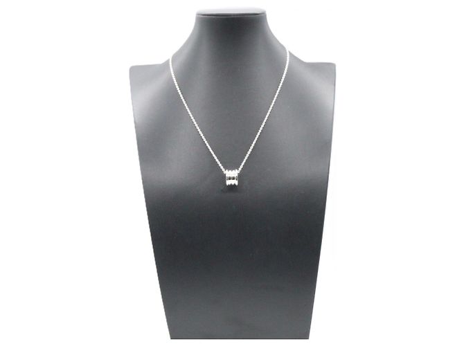 Bulgari Collana Bvlgari B-zero1 in oro bianco 18K Argento - vista 5