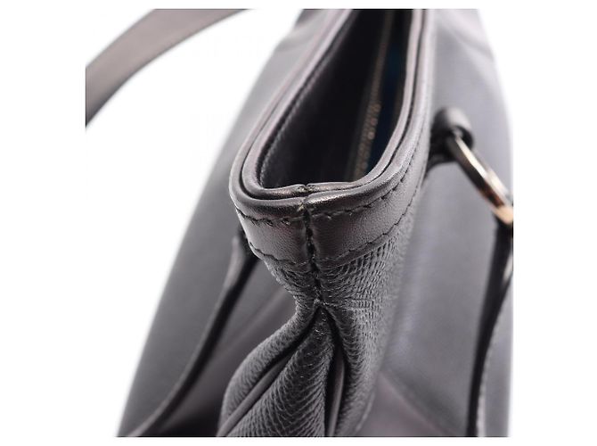 Bulgari Borsa a mano in pelle nera Bvlgari Nero - vista 10