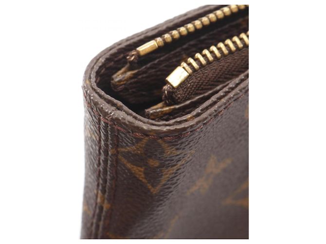 Borsa Cabas Mezzo Monogram Louis Vuitton Marrone - vista 12