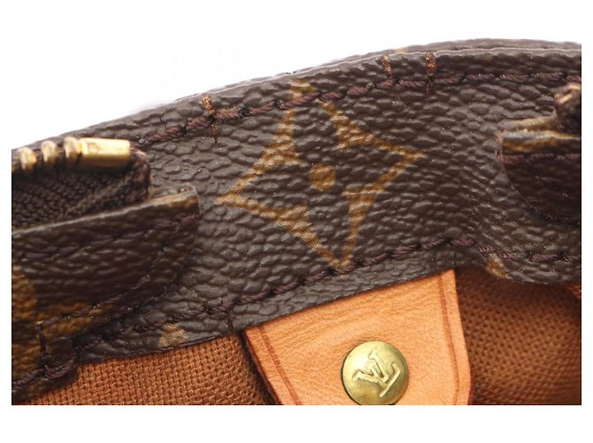 Borsa Cabas Mezzo Monogram Louis Vuitton Marrone - vista 13