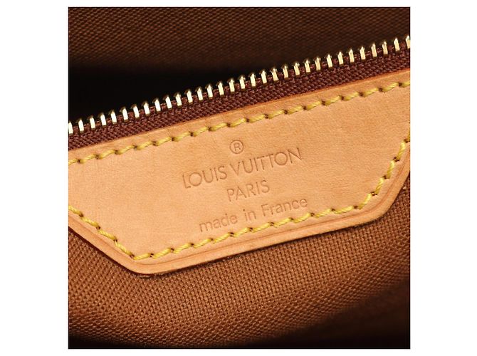 Borsa Cabas Mezzo Monogram Louis Vuitton Marrone - vista 4