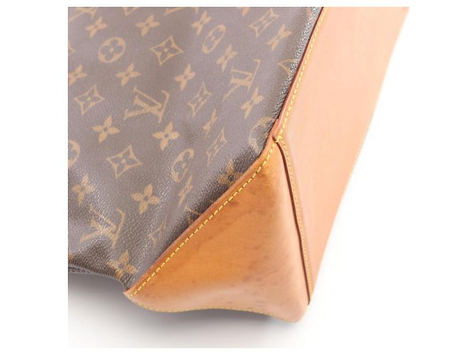Borsa Cabas Mezzo Monogram Louis Vuitton Marrone - vista 7