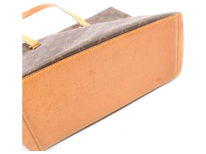 Borsa Cabas Mezzo Monogram Louis Vuitton Marrone - vista 8