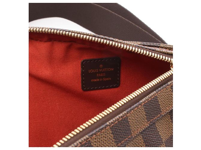 Marsupio Louis Vuitton Geronimos Damier Ebene Marrone - vista 4
