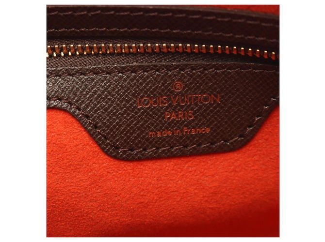 Borsa Louis Vuitton Brera Damier Ebene Marrone - vista 4