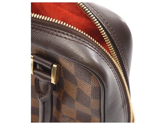 Borsa Louis Vuitton Brera Damier Ebene Marrone - vista 6