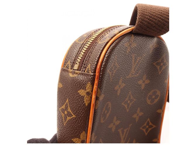 Pochette Gange Monogram Waist Bag Louis Vuitton Marrone - vista 11