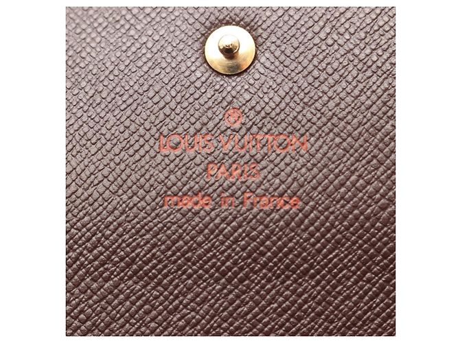 Cartera Louis Vuitton Portefeuille Tresor International Damier Ebene Long Wallet - vista 5