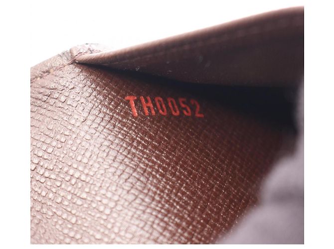 Cartera Louis Vuitton Portefeuille Tresor International Damier Ebene Long Wallet - vista 6