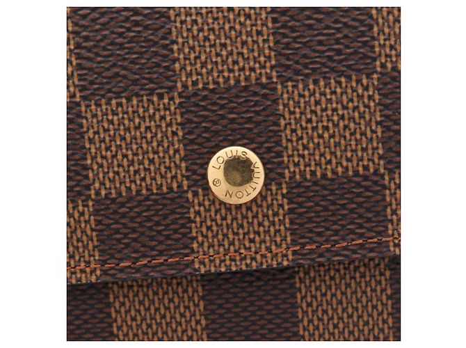 Cartera Louis Vuitton Portefeuille Tresor International Damier Ebene Long Wallet - vista 9