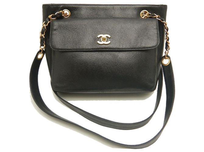 Borsa Chanel Coco Shoulder Bag A03682 Nero - vista 2
